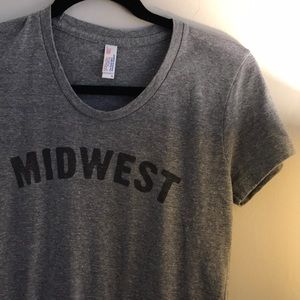 “Midwest” tee